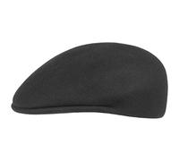 Lipodo Felt Flat Cap Black L (58-59 cm) Wool Made in Italy