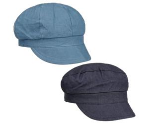 Lipodo Leinen Reversible Newsboy Cap 100% Linen Lightweight Breathable Durable Women Summer