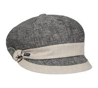 Lipodo Maletta Newsboy Cap Women - Made in Italy Summer Women´s with Peak, Peak Spring-Summer - One Size Grey