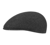 Lipodo Men's Felt Flat Cap - Italian-Made Ivy Cap - Wool Felt Peaked Cap - Cap with 3 cm Peak - Fall/Winter Flat Cap -