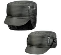 Lipodo Piumino Army Cap Ear Flaps Water-Repellent Closed Men Autumn Winter Olive XL (60-61 cm)