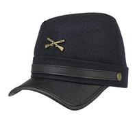 Lipodo #x Northern States Cap Men - Union Army Cap Made with Wool - Peaked Cap American Civil War - Summer/Winter - Blue