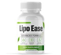 LipoEase - Advanced Formula Supplement | 60 Capsules | Supports Weight Management, Energy & Body Balance | Non-GMO, Made in GMP Facilities/Vegan/New & Sealed