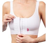 LIPOELASTIC LIPO extend PI - Bra Size Extender for Post-Surgery Compression Bras - Adjustable 3 Row Hook Extension - Compatible with PI Models (White, 7x3)