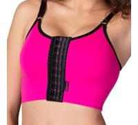 LIPOELASTIC PI Relax - Post Surgery Bras for Women, Front Fastening Post Surgery Bra Pink