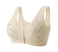 lipoelastic post surgery bra,Front Fastening Bras Women Comfortable Full Coverage Support Bralettes Fashion Wireless Cotton Bra for Elderly Everyday Wear Push Up Non Wired Soft Underwear Bralette