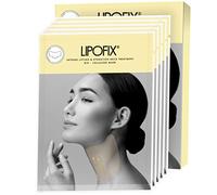 LIPOFIX Neck Lifting Hydrating Firming Intense Treatment Bio - Cellulose Mask. Made in Korea (5 MASKS)