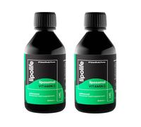 lipolife LVC1 Liposomal Vitamin C Liquid 240ml (Pack of 2) High Strength - 96 Days Supply, No Tablets, Clinically Proven Higher Absorption, Gluten-Free, Vegan, Immune & Collagen Support Supplement