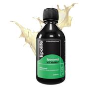 lipolife LVC2 Liposomal Vitamin C Liquid 240ml - High Strength, Soy-Free - 48 Days Supply, No Tablets, Proven Higher Absorption, Gluten-Free, Vegan, Immune & Collagen Support