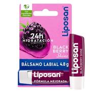 Liposan Blackberry Shine (1 x 4.8g), Raspberry Lip Balm, Coloured Lip Balm, Moisturising Lip Balm for Beautiful, Soft and Juicy Lips