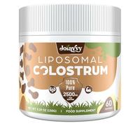 Liposomal Bovine Colostrum Powder 2500MG, 60% High IgG from First Milking, 5X Maximum Absorption, Pure Colostrum Supplement for Gut & Immunity, Easy to Mix, No Additives, 60 Servings
