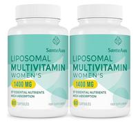 Liposomal Multivitamin for Women 50+ - Women's Daily Multivitamin with Iron, Vitamin A, C, D, E and B Complex - Immune Support, Hair & Skin Support, 120 Vegan Capsules,2 Pack