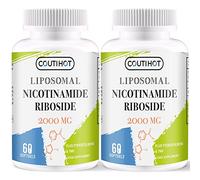 Liposomal Nicotinamide Riboside 2000mg with TMG & Trans-Pterostilbene - High Strength NR Supplement, Maximum Absorption - NAD+ Precursor Formula (120 Count)