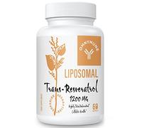 Liposomal Trans-Resveratrol 1200mg per Serving - High Absorption, 98% Purity from Japanese Knotweed - Antioxidant, Longevity & Immunity - 60 Softgels
