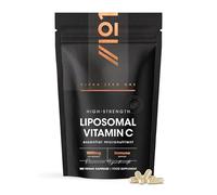 Liposomal Vitamin C 1000mg - 180 Vegan Capsules - High Strength Immune Support - Resealable and Recyclable Pouch by Alpha01