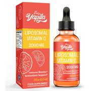 Liposomal Vitamin C 2000 mg Liquid Supplement, Maximum Absorption, High Strength Vegan VIT C, Ascorbic Acid, Non-GMO, Gluten Free, Soy-Free