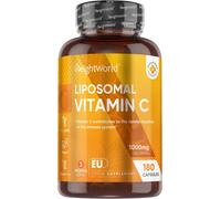 Liposomal Vitamin C Capsules 1000mg - 180 Vegan (3 Months Supply) -...