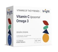 Liposomal Vitamin C, Omega 3 TG Ultra - SmartAbsorb™ | for Immunity, Brain Function and the Nervous System | 56 Daily sachets