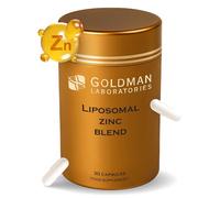 Liposomal Zinc Supplement with Selenium & Vitamin B6, High Absorption Zinc Picolinate, Citrate & Bisglycinate, Vegan Capsules for Immune Support, Skin, Hair & Nails, 30 Capsules