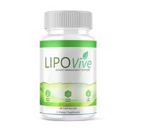 Lipovive/Weight Management Capsules - Natural Ingredients - 60 Capsules/Supplement Heaven