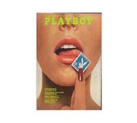 LIPOYE Playboy Poster Cover (5) Canvas Poster Wall Art Decor Print Picture Paintings for Living Room Bedroom Decoration 16x24inch(40x60cm)