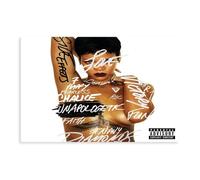 LIPOYE Rihanna Unapologetic Album Cover Canvas Poster Bedroom Decor Landscape Office Room Decor Gift 24x36inch(60x90cm)