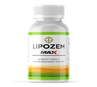 Lipozem Max - Advanced Fat Burner, Natural Weight Loss Support with L-Carnitine, Garcinia Cambogia & Cayenne, Vegan Capsules, 60 Count, Slim Warriors
