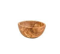 Lipper International Olive Wood Serving Bowl for Salads, Fruit, or Popcorn, Small, 4.75"