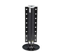 Lippert Level Up Gen I Replacement Hydraulic Landing Gear Jack for 5th Wheel RVs and Travel Trailers, 8,000-lbs. Capacity, Aluminum, 9" Diameter Footpad, 21-7/16" Retracted Height - 195860
