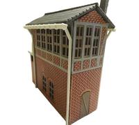 Lippstadt Turnout Station - Scale O 1:43.5 - Prestige Architecture - Custom Collection Model - Made in Alsace - Luxury Kit (Artist Edition (Immaculate White))