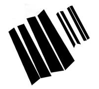 LIPPSYYDS Car Window Pillar Post Trim for Civic 2012 2013 2014 2015, Window Door Column B C Center Pillar Posts Anti Scratch Decorative Sticker Cover
