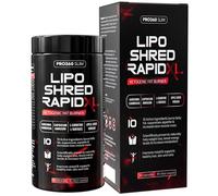 Lipro Shred Rapid XL Fast-Acting Weight Loss Fat Burner & Appetite Suppressant - Triple Action with Apple Cider Vinegar, Garcinia Cambogia, Green Tea - Boosts Energy, Burns Fat, Increases Metabolism