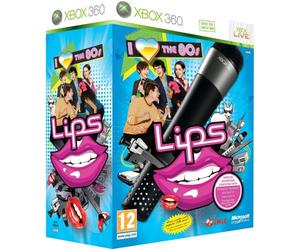 Lips: I Love the 80's - Game and Wireless Microphone (Xbox 360)