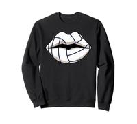 Lips Kiss Volleyball Ball Player Aesthetic Sweatshirt