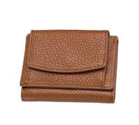 Lipski 2024 New Genuine Leather RFID Blocking Card Holder Organizer Pocket Mini Wallet, Premium Leather Wallet, Unisex Anti-Credit Card Fraud Foldable Slim Compact Wallet (E)