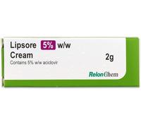 Lipsore 5% Aciclovir Cream 2g