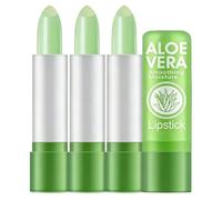 Lipstick Aloe Vera Temperature Colour Change 3PCS - Lip Balm Lip Care Moisturising Hydrating Non-Greasy Prevents Dry LipGloss