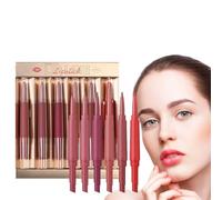 Lipstick and Lip Liner Combo | Matte Velvet Makeup Lip Liner Stains Kit | Double Head Stain Makeup Gloss for Girlfriend Girls Sister Mother Wife
