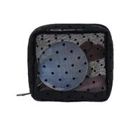 Lipstick Bag Portable Makeup Storage Bag Mesh Series Makeup Storage Bag(B)
