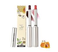 Lipstick Black Lipstick and Pink Lipstick Tinted Lip Balm for All Skin Tones. Versatile Colours and Moisturising Lips (1.9 g * 2 Pieces Honey Lipstick)