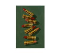 Lipstick Bullet - Feminist Canvas Poster for Home Decor Gift