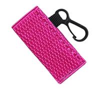 Lipstick Case Keychain, Lip Balm Case | Lip Glaze Case Keyring for Women,Lipstick Case Fits Multiple Standard Round and Square Tube Lipsticks, pink warm, Please refer to the description, Please refer