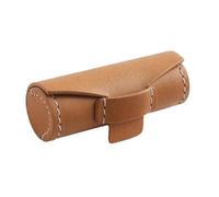 Lipstick Case - Lipstick Holder | Lip Balm Holder | Cylindrical Lipstick Case | Leather Stamp Storage Case | Lip Balm Holder | Women's Organiser Bag | Lip Ball, Light brown, see description, See