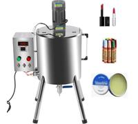 Lipstick Filling Machine, Heating Mixing Paste Filler, 15L/30L Stirring Tank with Adjustable Temperature 0-300℃/32-572℉ for Creams and Cosmetics