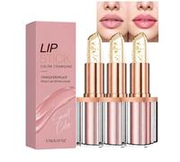 Lipstick for Mature Lips,Color Changing Lipstick For Mature Lips (3pcs) | ph Lip Balm With Gold Flakes, Moisturizing Lip Tint For Women, Transfer proof Clear Lip Stain,Skin-Adaptive Lipstick