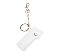 Lipstick Holder Key Holder Sleeve Pouch Lip Holder Clear Pouch PVC Women Girls Holder