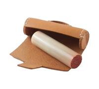 Lipstick Holder - Wallet's Mouth Red Holder, Stamp Storage Holder, Lipstick Case, Cosmetic Organiser, Make-Up Storage, Cosmetic Overview Organiser, Lipstick Organiser, Acrylic, Light brown, see
