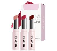Lipstick Makeup Set for Women, 3pcs Long Lasting Nourishing Pink Magic Color Change Lipstick Set with Peach Gradient Package, Long Lasting Nutritious Lip Balm, Automatically Change Color