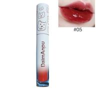 Lipstick Matte Texture Lipgloss Sweat Resistant Long Lasting Rose Jelly Lip Glaze Red Lip Makeup