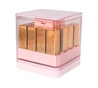 Lipstick Organizer - 12 Compartments Lipstick Holder | Clear Cosmetic Organizer | Portable Compact Pencil Storage | Perfume for BA